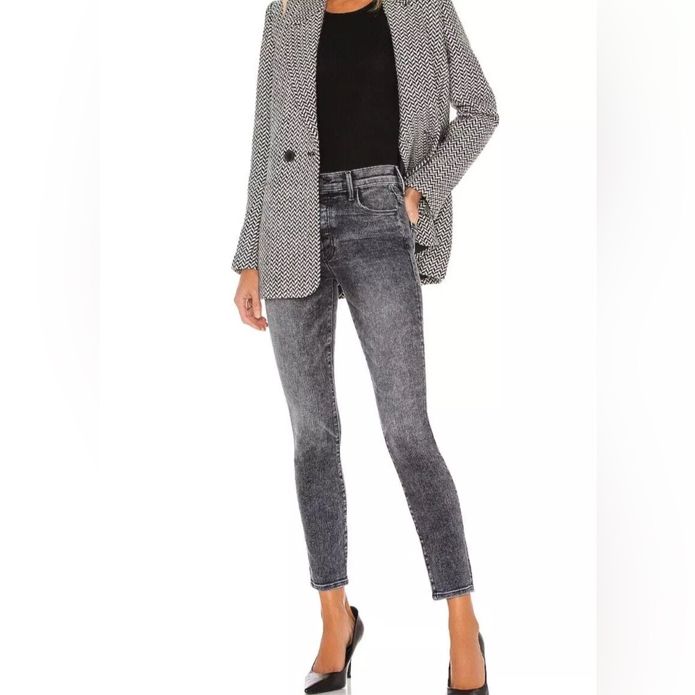 Mother Denim The Stunner Skinny Jeans in Train Stops Size 29